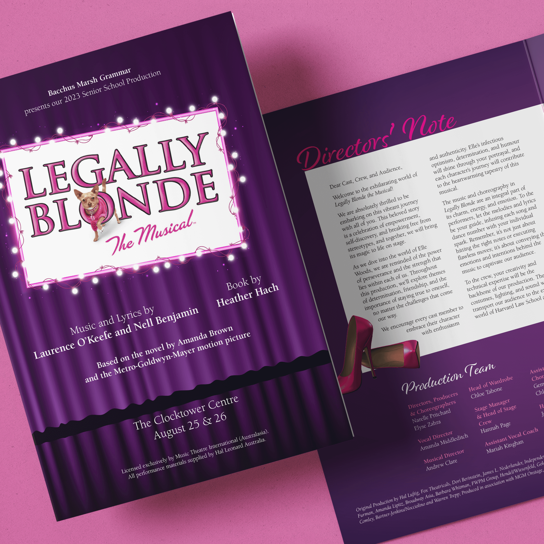 BMG Legally Blonde program